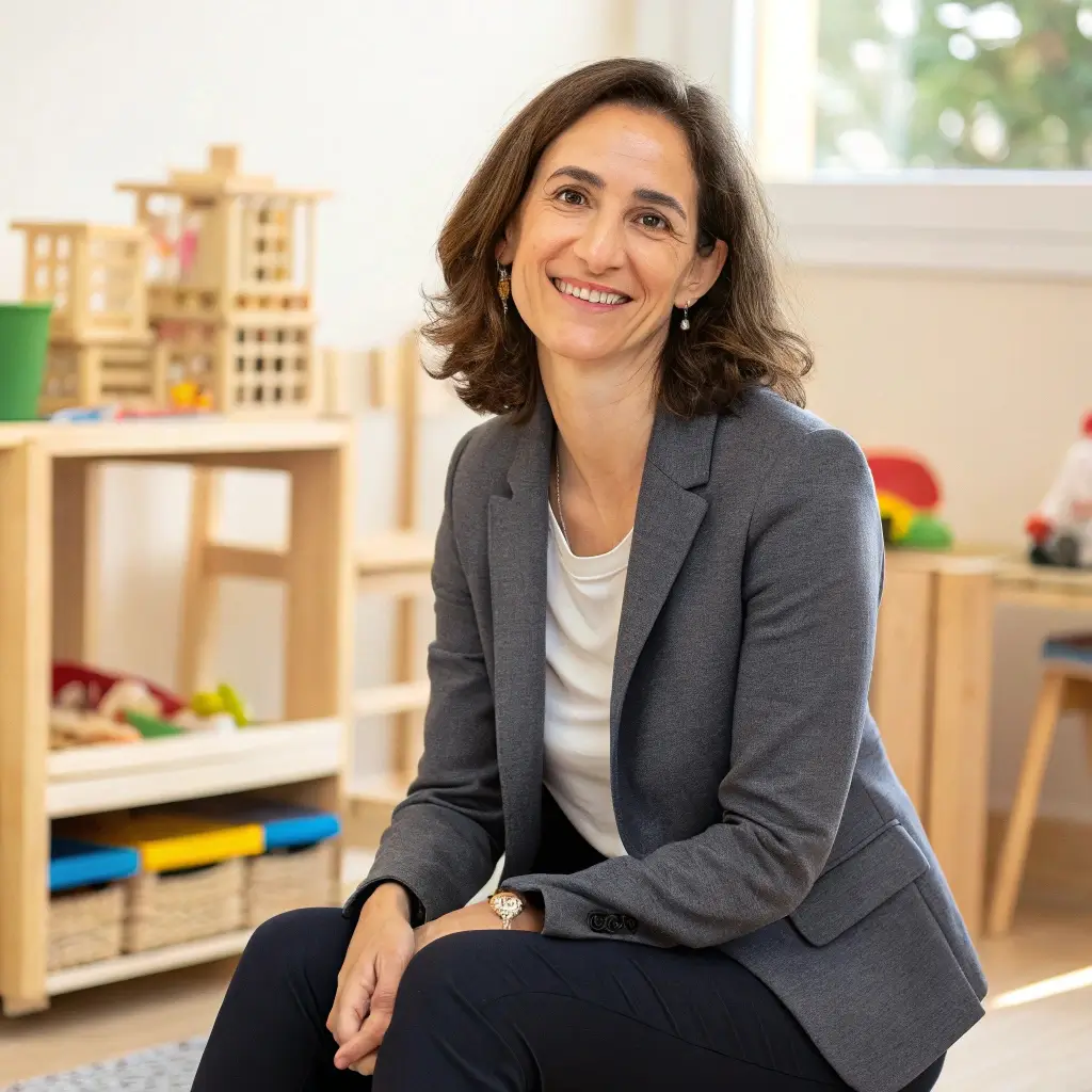 Marie Dubois, experte en développement petite enfance